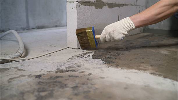 SJ Waterproofing Pros Waterproofing coverage map for Woodburn, VA and surrounding area